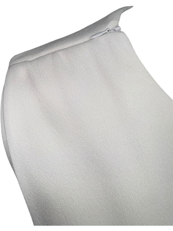 Calvin Klein 205W39NYC Ivory Asymmetrical Drape Top - Size US 8