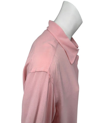 Victoria Beckham Rose Pink Silk Blouse – Size US 10 / UK 14