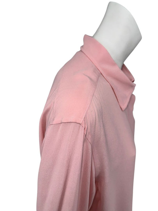 Victoria Beckham Rose Pink Silk Blouse – Size US 10 / UK 14