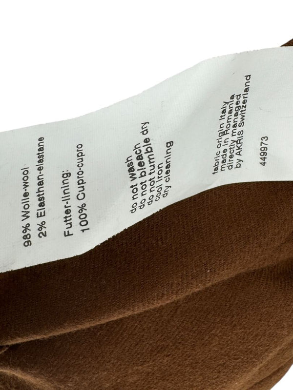 A-K-R-I-S- Camel Wool-Cashmere Blazer & Tapered Pant Suit – Size 10