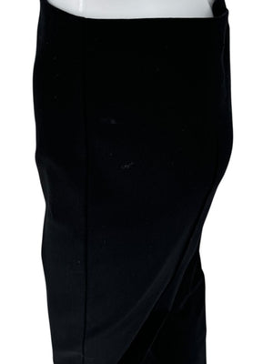 Brunello Cucinelli Charcoal Wool Tapered Trousers with MONILI Trim – Size IT 46 / US 10