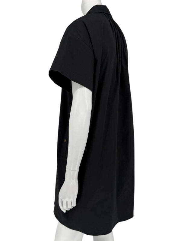 Michael Kors Collection Black Poplin Shirt Dress – Size XS