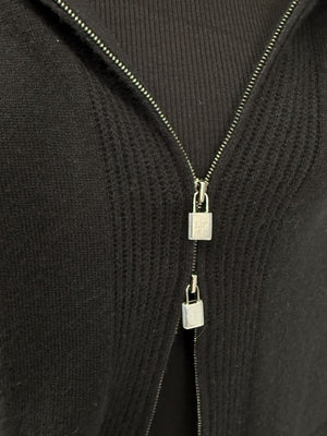 Loro Piana Black Baby Cashmere Lounge Set – Size 44 (Fits Like M/L)