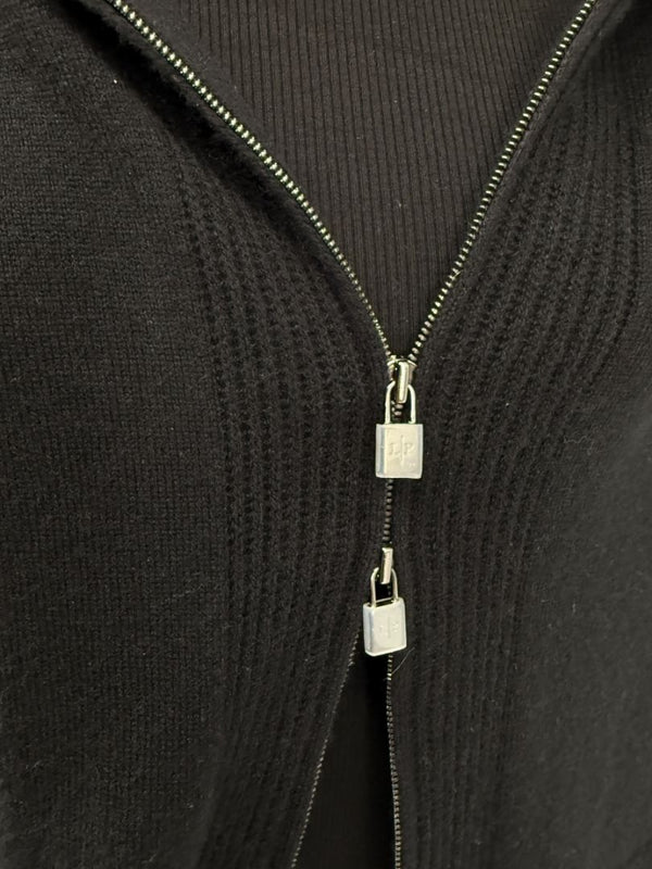 Loro Piana Black Baby Cashmere Lounge Set – Size 44 (Fits Like M/L)