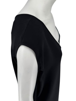 Maria Cornejo Black Silk Sleeveless Dress – Size 10