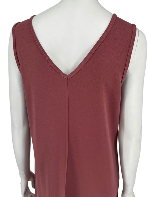 Three Eighty Two Sleeveless V-Neck Midi Dress – Size M