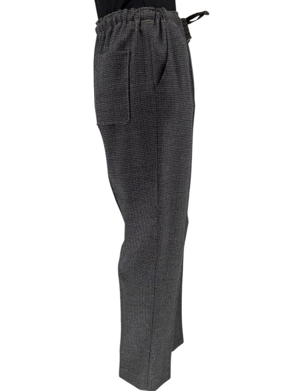 Fendi Roma Grey Wool-Blend Checked Pantsuit – Size IT 42 (Jacket) / IT 40 (Pants)