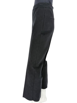 High Sport Black Cotton-Blend Kick Cropped Pants – Size L- NWT