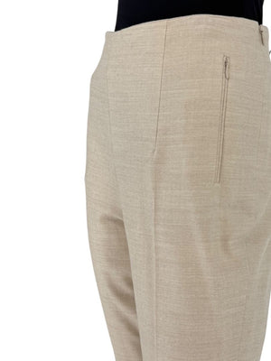 Akris Beige Wool Slim Trousers – Size IT 44 (US 10)