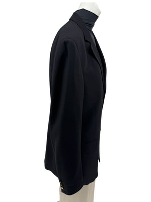 Versace Jeans Couture Black Wool Blend Blazer – Size IT 50 (US 40)