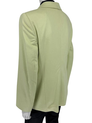 Escada Margaretha Ley Light Pistachio Double-Breasted Blazer – Size 44 (DE)