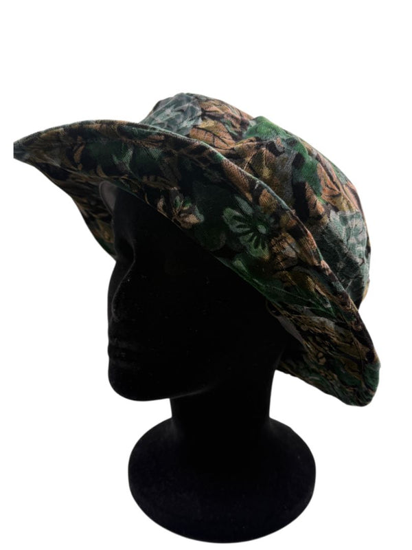 New York Hat & Cap Co. Multicolor Velvet Wire-Brimmed Hat