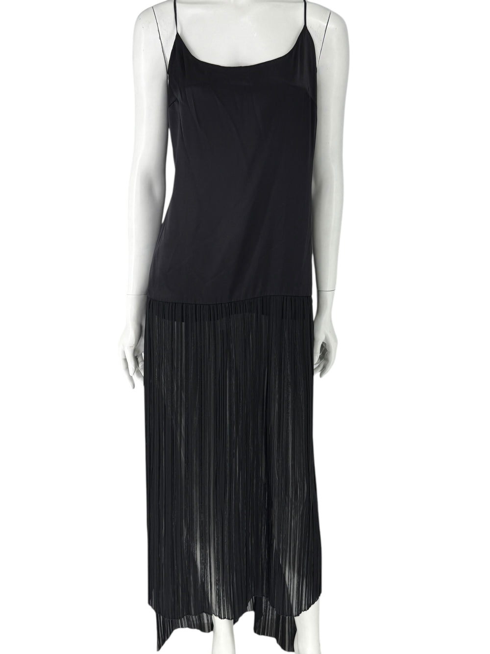 Pamella Roland Black Silk Layering Slip