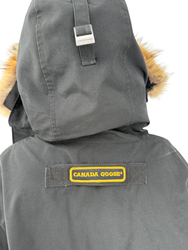 CANADA GOOSE Langford Parka w/ Coyote Fur Hood Color Black Sz XXL