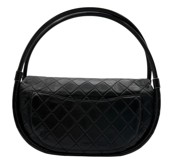 Chanel 2013 Black Hula Hoop Bag - Medium