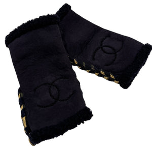 Chanel Lamb Cutoff Gloves- NWT