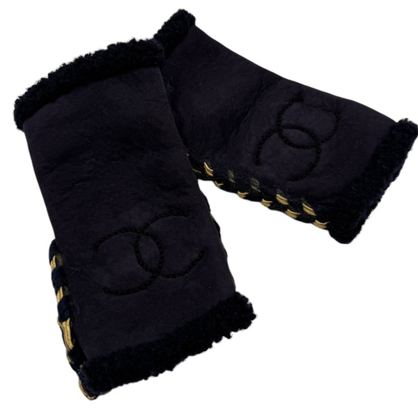 Chanel Lamb Cutoff Gloves- NWT