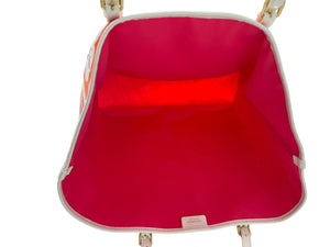Emilio Pucci Patterned Coated Canvas Tote