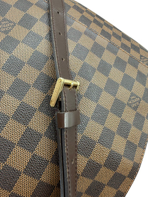 LOUIS VUITTON Musette Salsa GM Damier Ebene Crossbody Bag