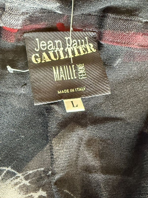 Jean Paul Gaultier “Pigalle” Paris Mesh Top – Size L