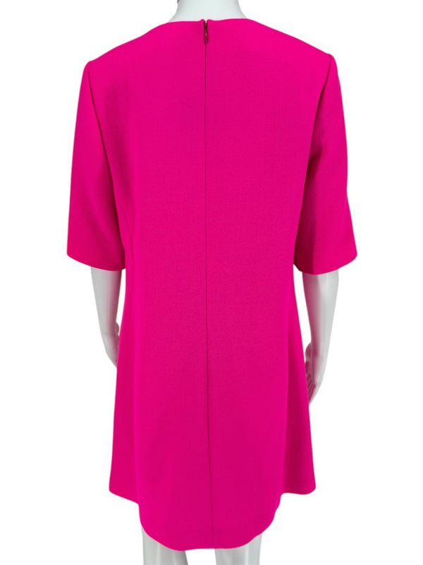 Lisa Perry for Barneys New York Wool Crepe Shift Dress – Size 10