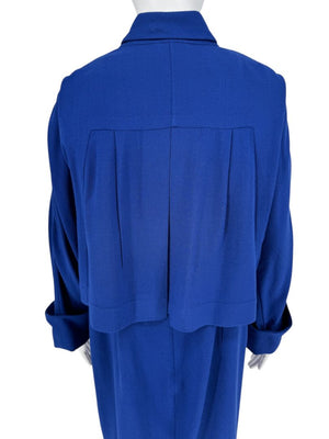 Akris Single-Breasted Blazer Jacket - Size 8