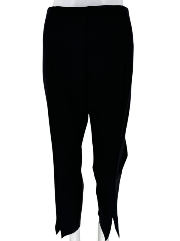 The Row Black Cropped Tapered Pants  – Size XL