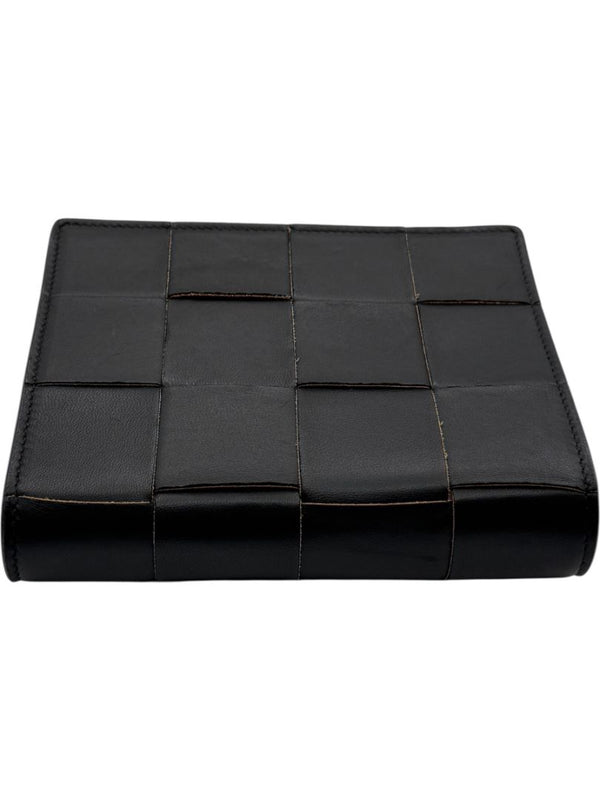 Bottega Veneta Black Lambskin Intrecciato Mini Bag