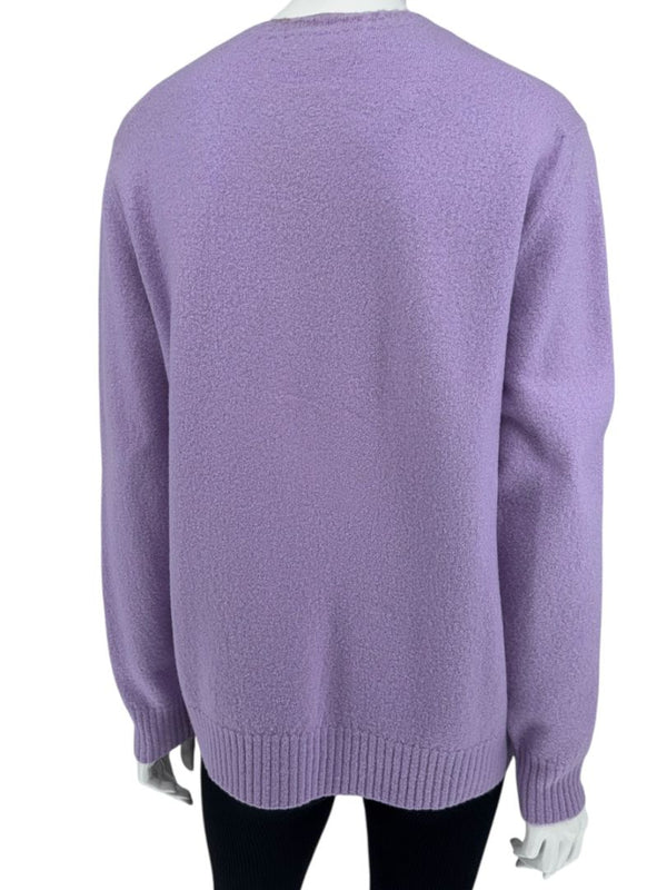 Jil Sander Lilac Cashmere Crewneck Sweater – Size 38