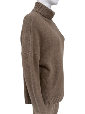 Max Mara Camel Brown Wool & Cashmere Knit Lounge Set – Size M