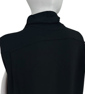 The Row Black Sleeveless Cowl Neck Dress – Size S
