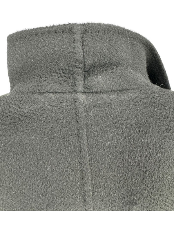 Max Mara ‘Manuela’ Belted Wrap Coat in Black – Size US 10 / IT 44