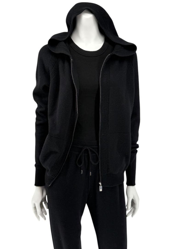 Loro Piana Black Baby Cashmere Lounge Set – Size 44 (Fits Like M/L)