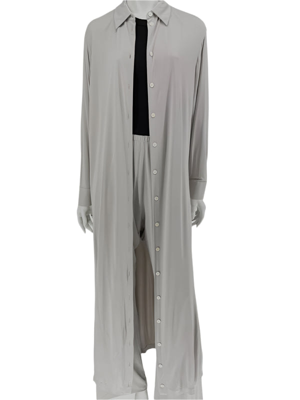 The Row Light Taupe Lounge Set – Size S/M (Top Small, Pants Medium)