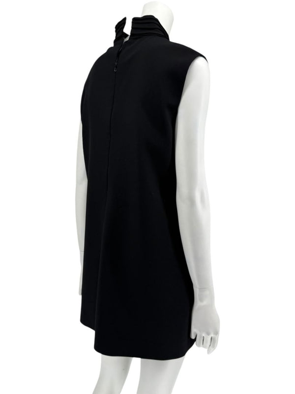 Loro Piana Black Virgin Wool Sleeveless Mini Dress – Size IT 46