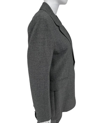 Gabriela Hearst Charcoal 100% Wool Pantsuit – Size 44