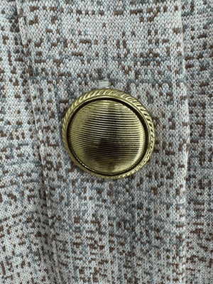 Rosetta Getty Textured Knit Collared Mini Dress – Size M