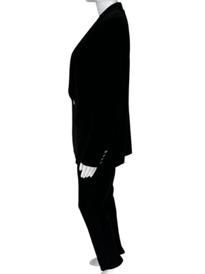 Ralph Lauren Purple Label Black Wool Pant Suit – Size 12