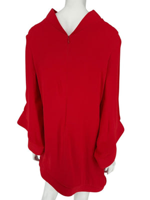 Brandon Maxwell Red Shift Dress – Size 10