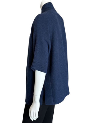 Akris Indigo Cashmere Twinset – Size 8