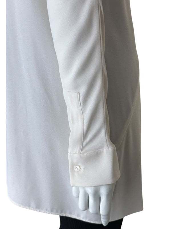 Akris Ivory Mulberry Silk Tunic Top – Size 8