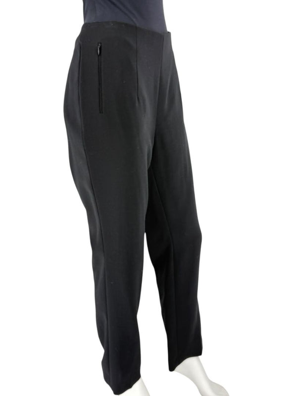 Akris Black Wool Constance Trousers – Size 10- NEW