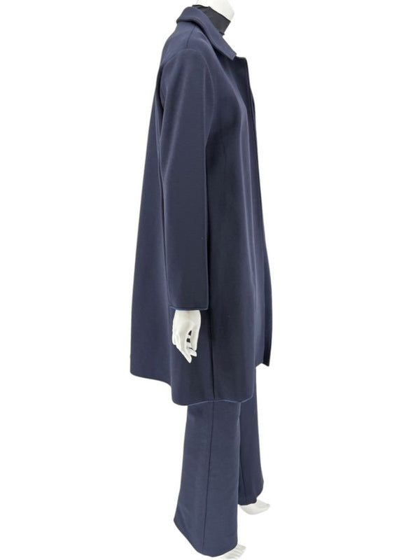 Pamella Roland Navy Pantsuit with Longline Jacket – Large