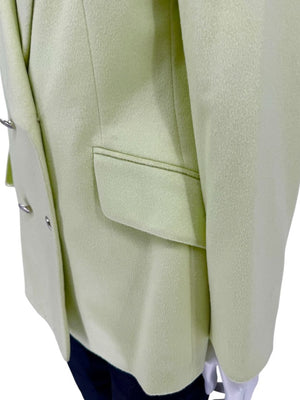 Escada Margaretha Ley Light Pistachio Double-Breasted Blazer – Size 44 (DE)