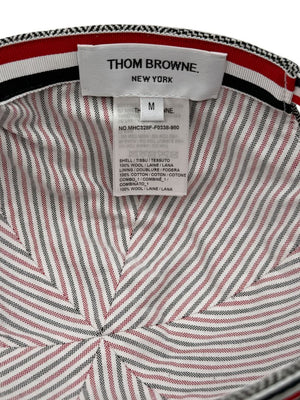Thom Browne Classic 6-Panel Wool Baseball Cap – Brand New With Tags