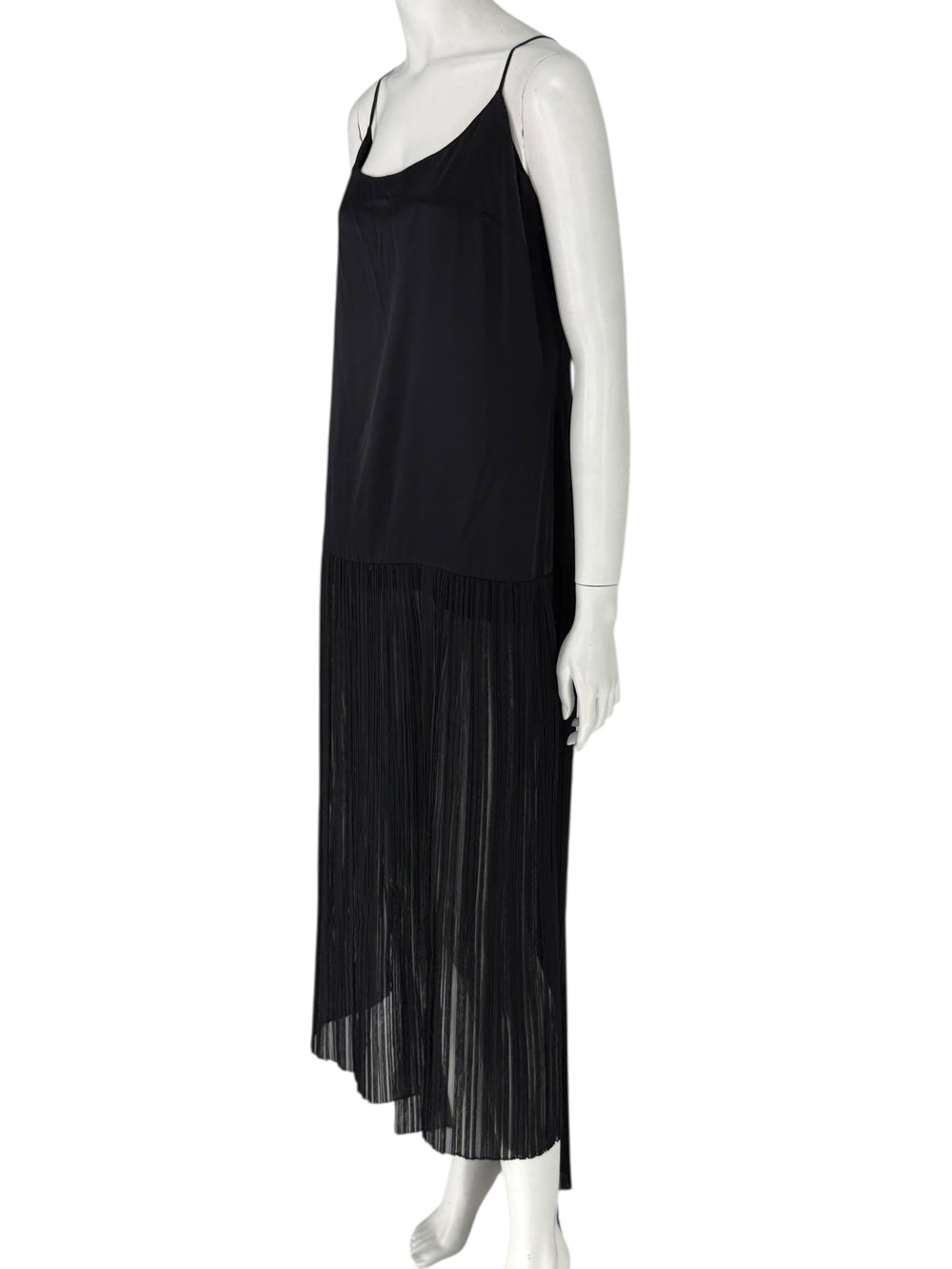 Pamella Roland Black Silk Layering Slip