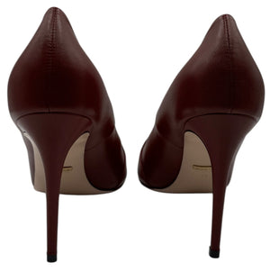 Gucci Sylvie Chain Leather Pumps - Size 42- NWT