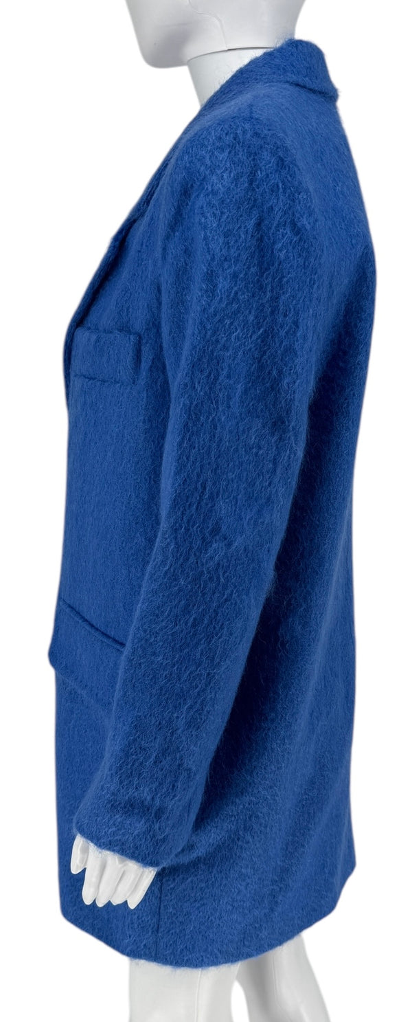 Max Mara Mohair Cobalt Blue Blazer New w/ Tags - Size 6