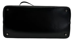Alaïa Large Mina Tote In Black Leather with Pouch