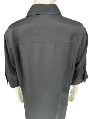 Jil Sander - Shirt Dress in Black NWT - Size 42
